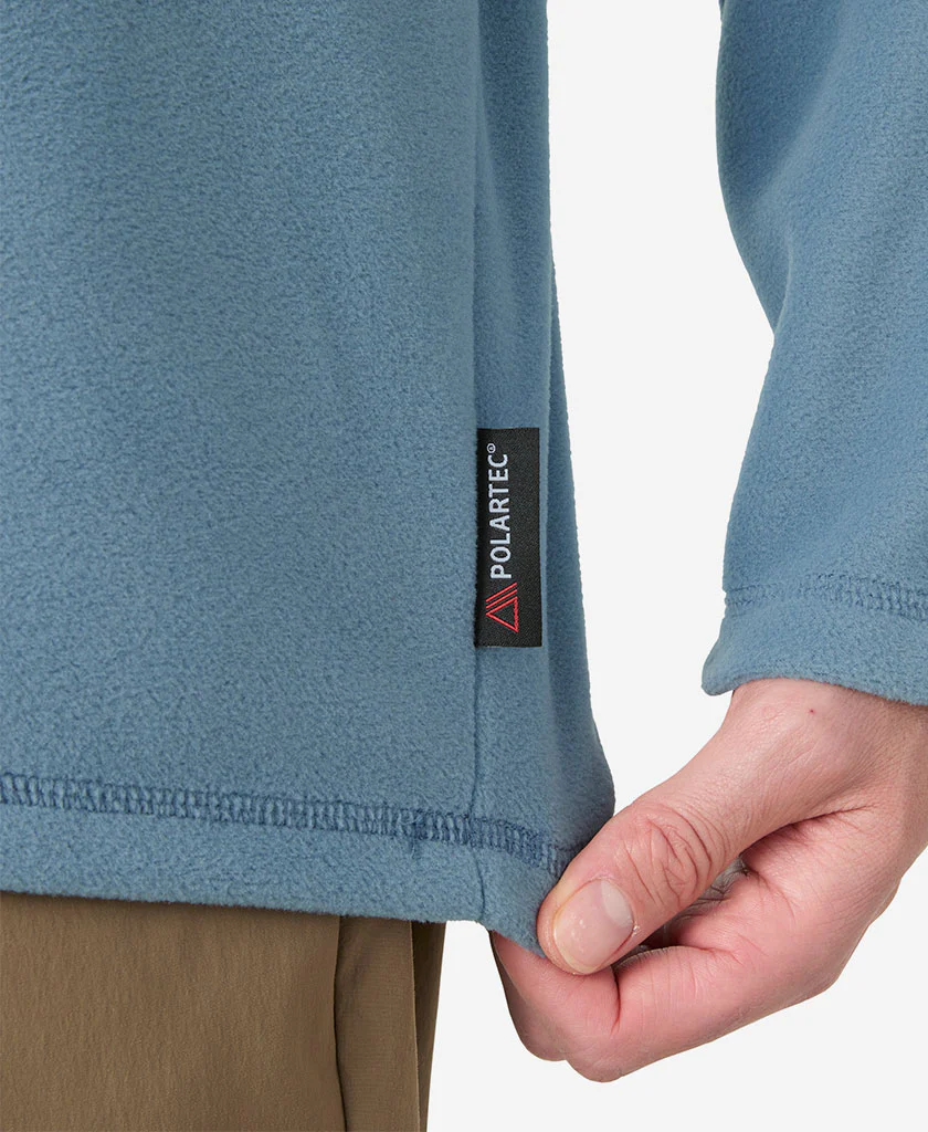 DAYBREAKER 1/2 ZIP FLEECE, Washed Navy - Image 4