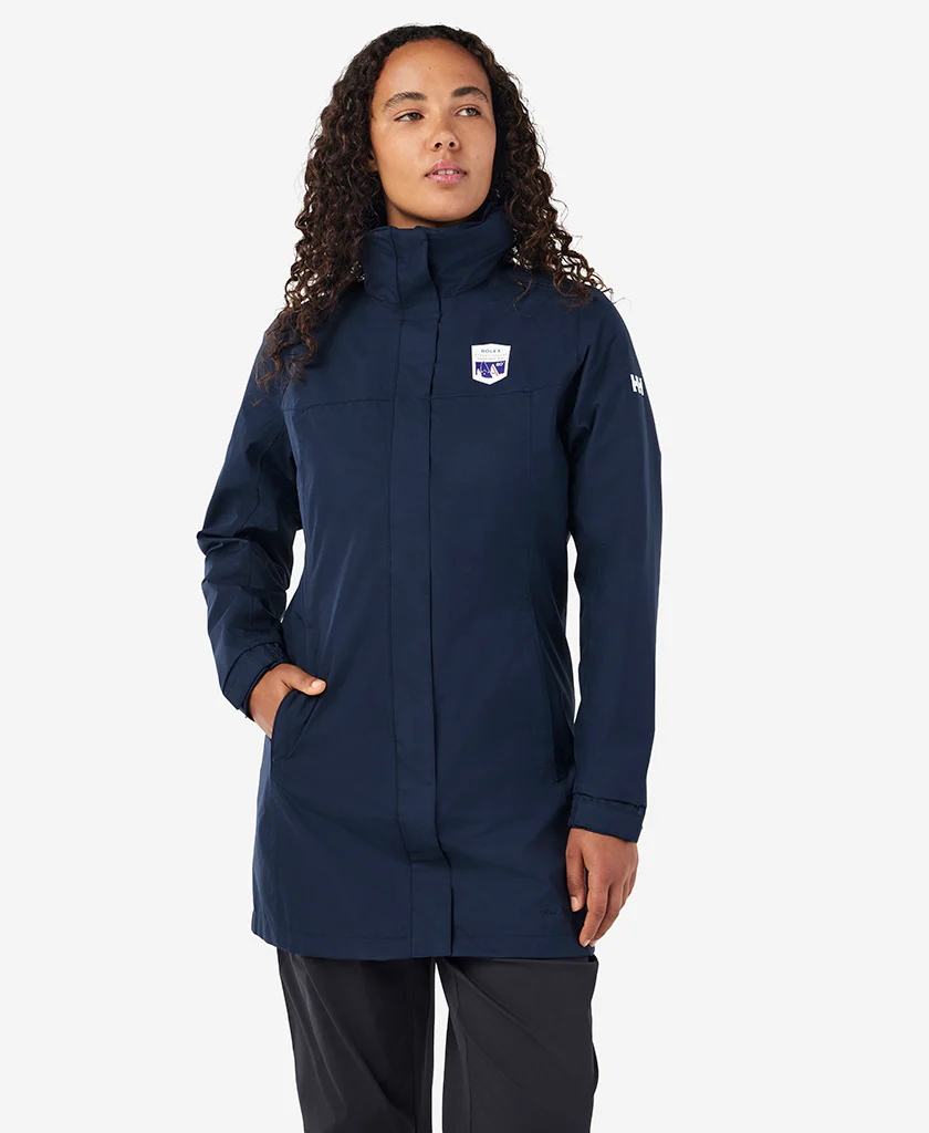 RSHYR25 W ADEN LONG COAT, Navy - Image 2