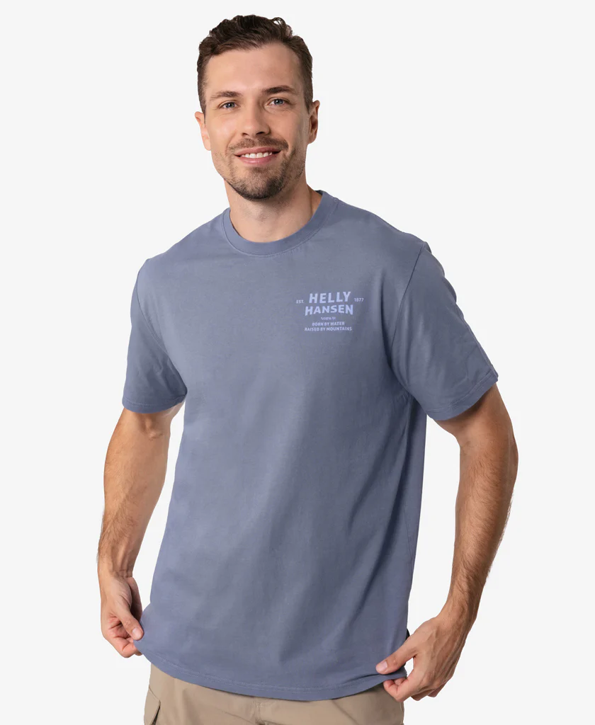SHORE T-SHIRT, Washed Navy - Image 4