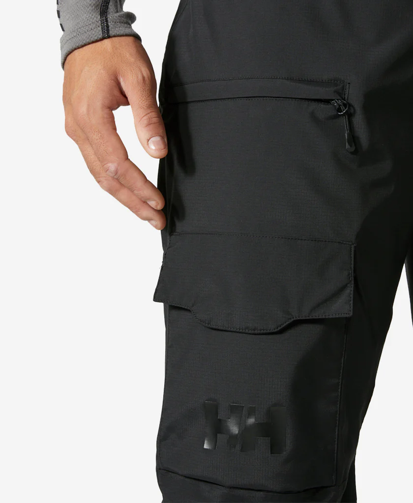 SOGN BIB CARGO PANT, Black - Image 2