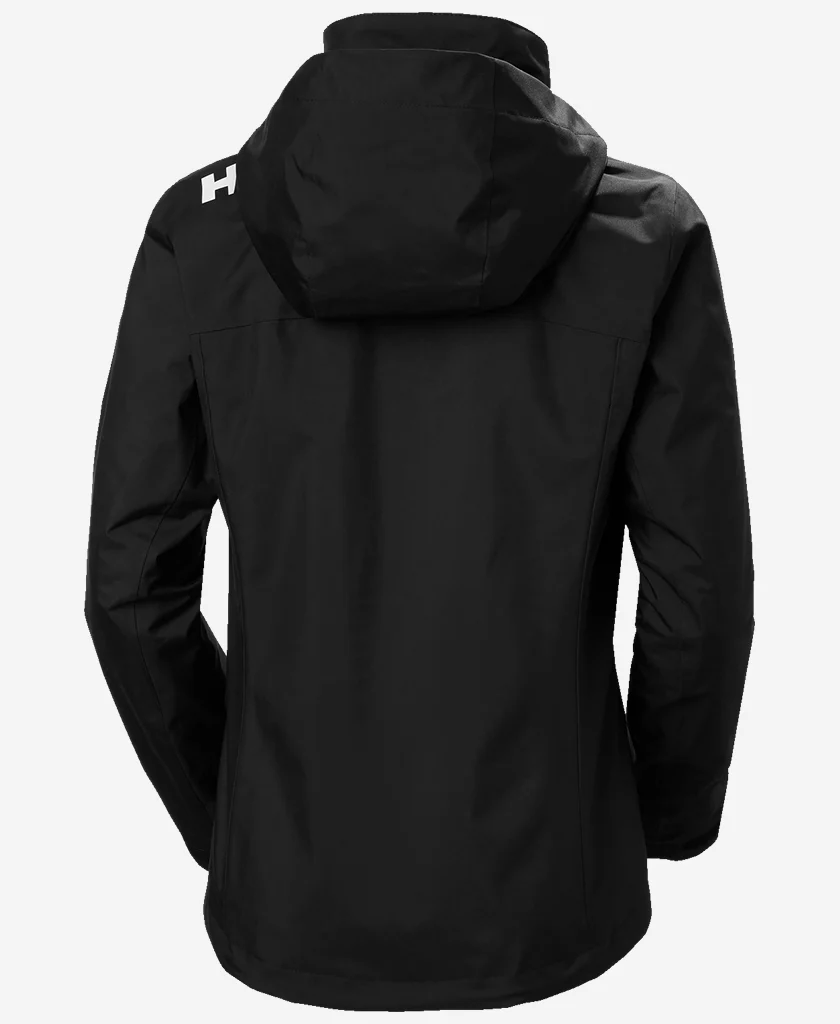 W CREW HOODED MIDL JACKET 2.0, Black - Image 2