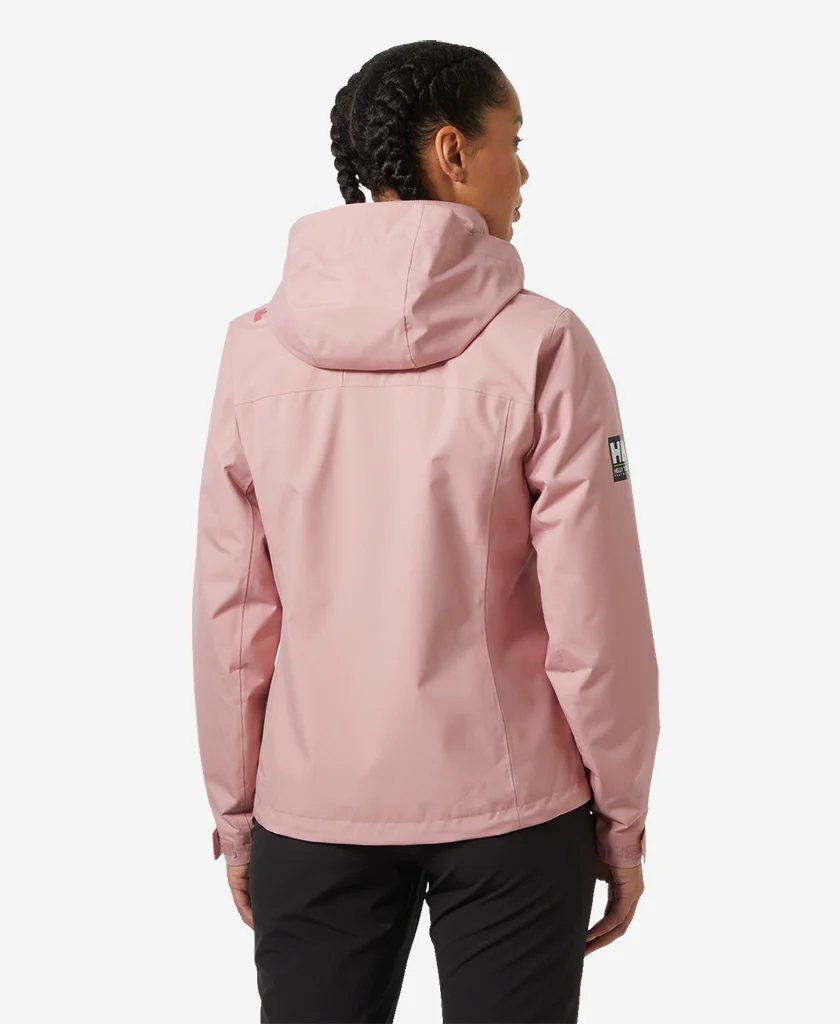W CREW HOODED MIDL JACKET 2.0, Pink Salt - Image 5