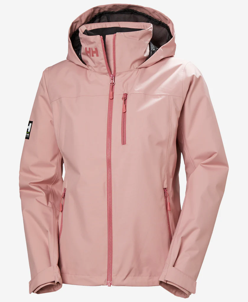 W CREW HOODED MIDL JACKET 2.0, Pink Salt - Image 6