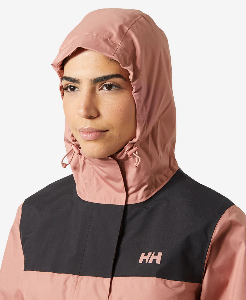 W VANCOUVER RAIN JACKET, Ash Rose - Image 3